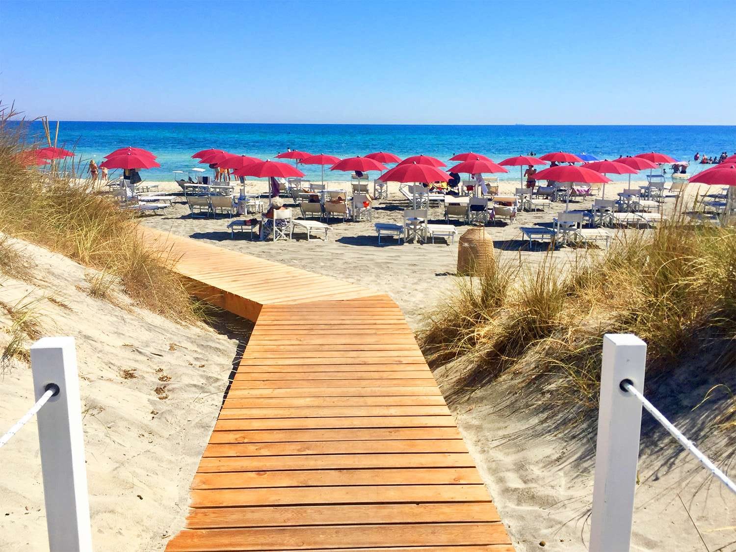 Spiaggia Cesine Acaya Puglia Salento Panoramica